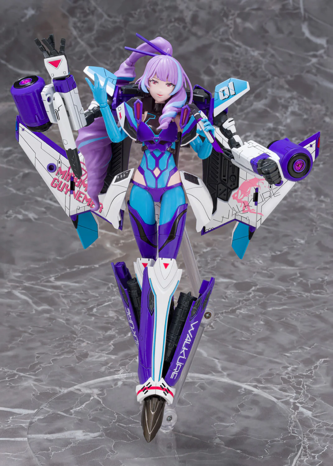 Macross Delta V.F.G. VF-31J Siegfried Mikumo Guynemer Model Kit - Image 20