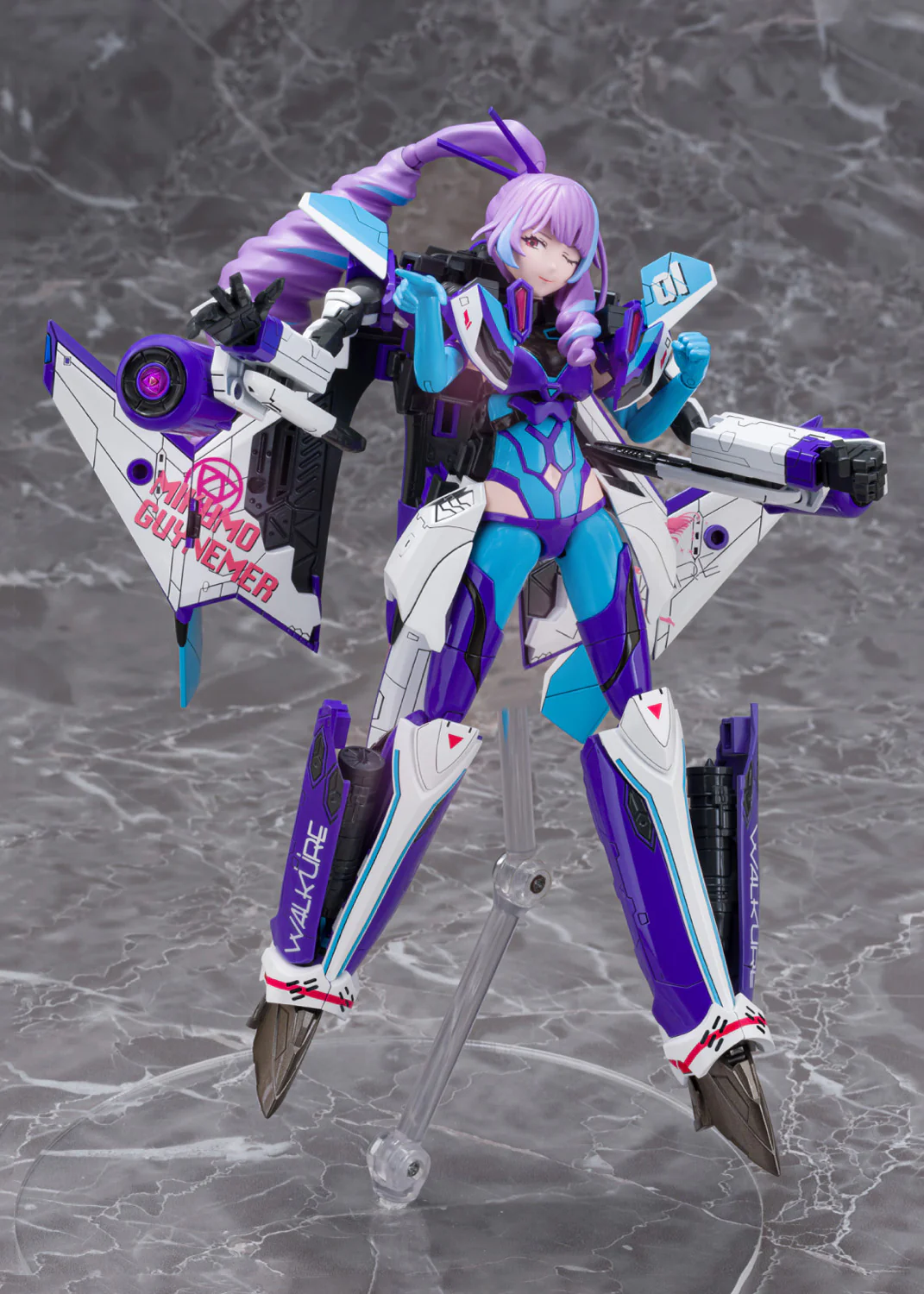 Macross Delta V.F.G. VF-31J Siegfried Mikumo Guynemer Model Kit - Image 21