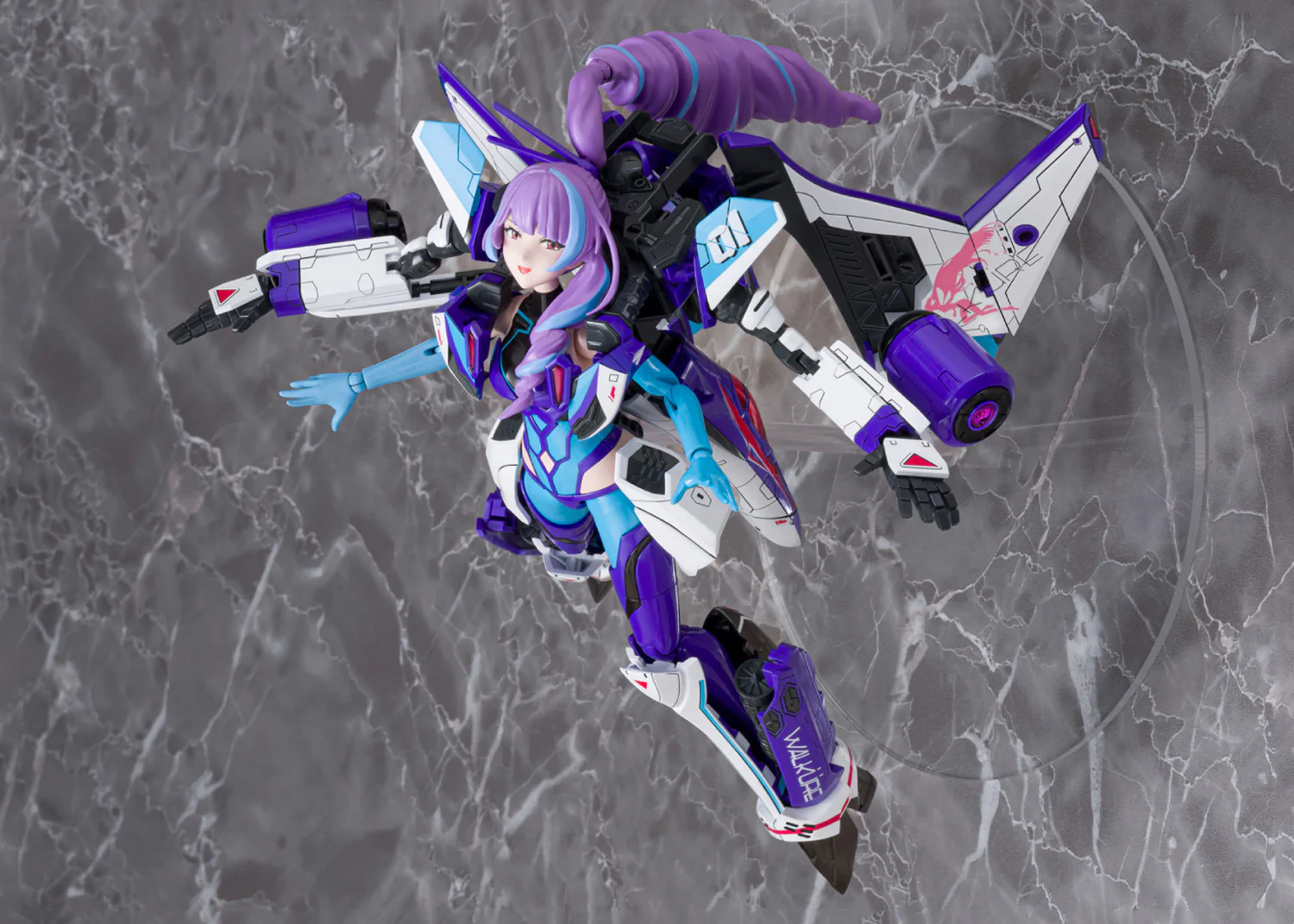 Macross Delta V.F.G. VF-31J Siegfried Mikumo Guynemer Model Kit - Image 23