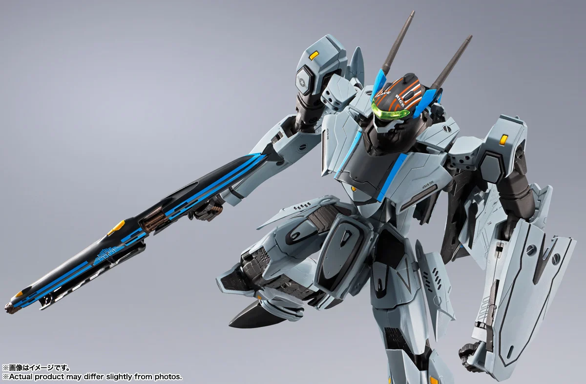 Macross Frontier DX Chogokin VF-25 Messiah Valkyrie (Top Gun Maverick Ver.) Action Figure - Image 11