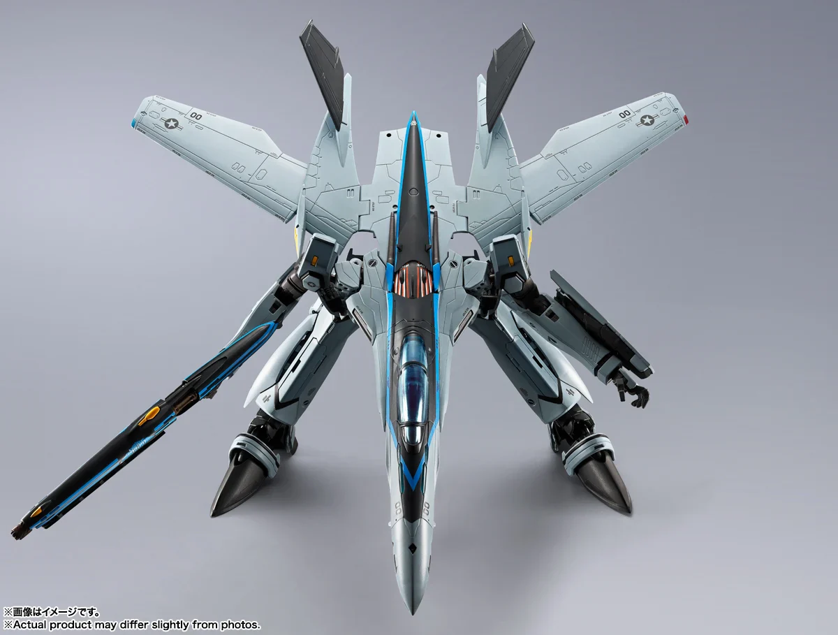 Macross Frontier DX Chogokin VF-25 Messiah Valkyrie (Top Gun Maverick Ver.) Action Figure - Image 12