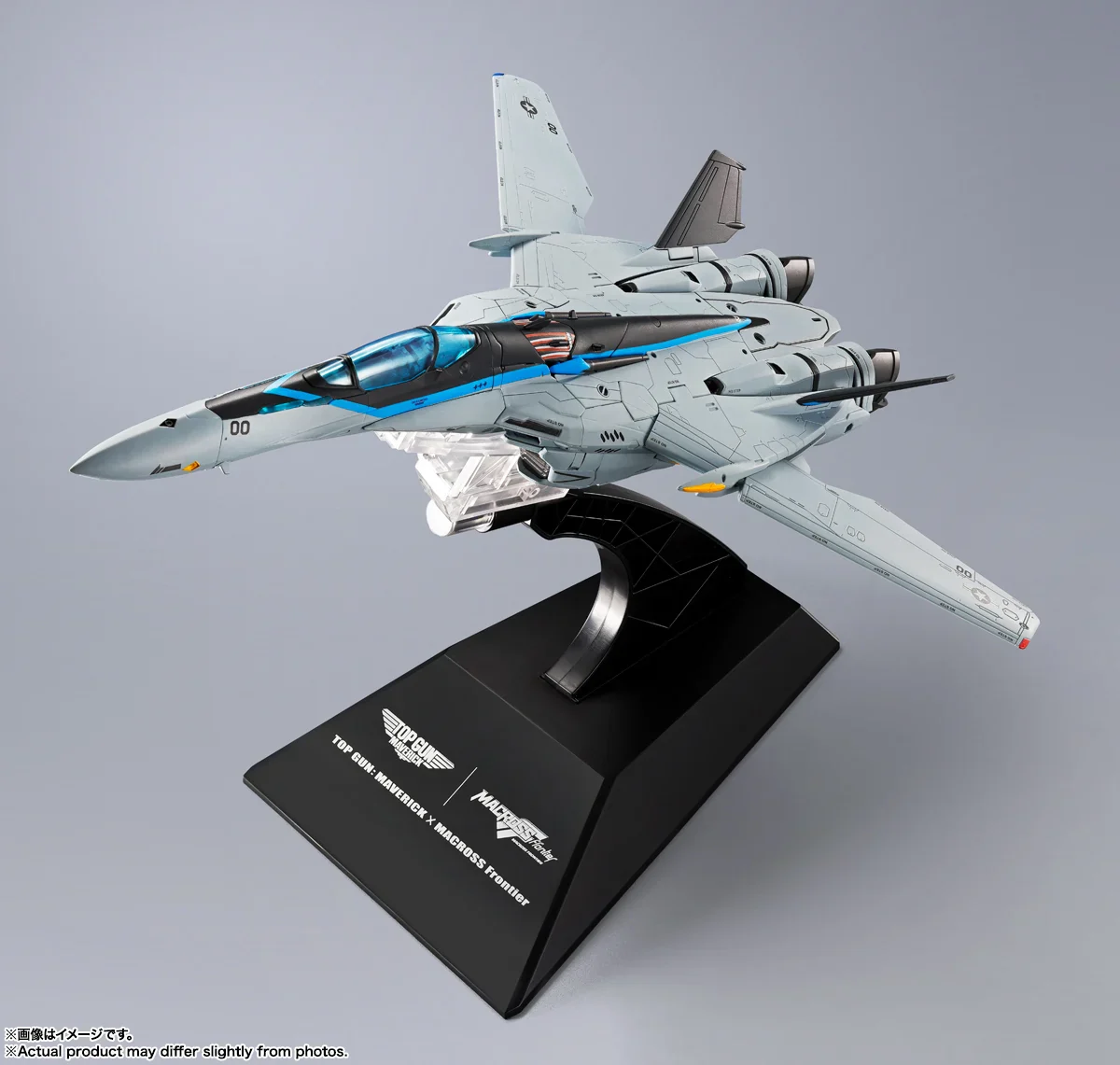 Macross Frontier DX Chogokin VF-25 Messiah Valkyrie (Top Gun Maverick Ver.) Action Figure - Image 3
