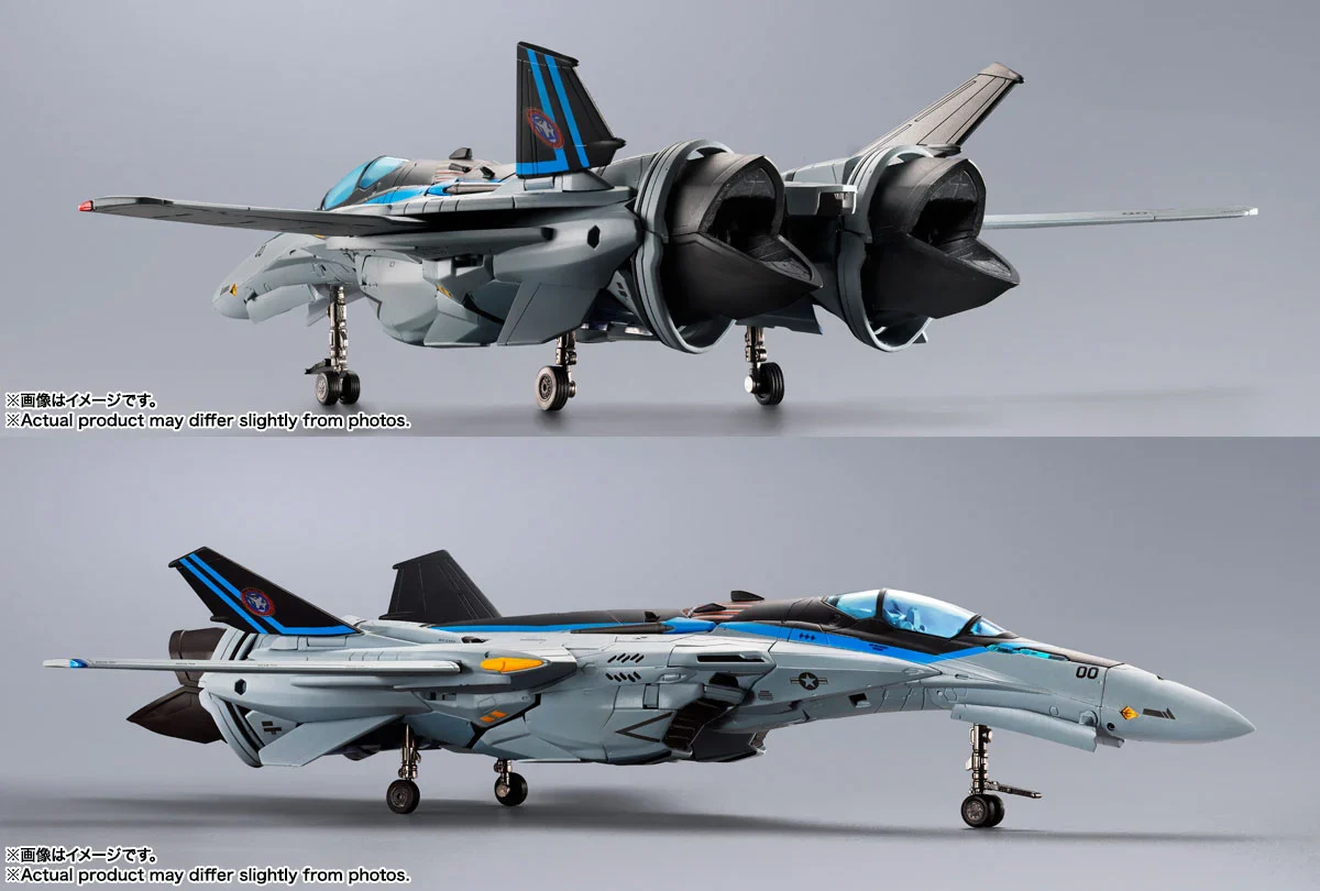 Macross Frontier DX Chogokin VF-25 Messiah Valkyrie (Top Gun Maverick Ver.) Action Figure - Image 7