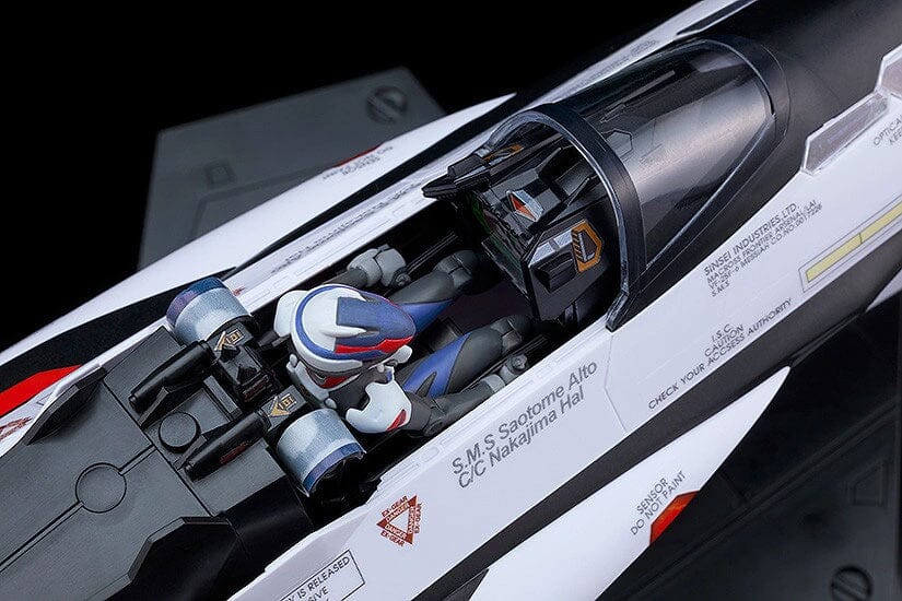 Macross Frontier PLAMAX MF-69 minimum factory Alto Saotome (with VF-25F Decals) Model Kit - Image 7