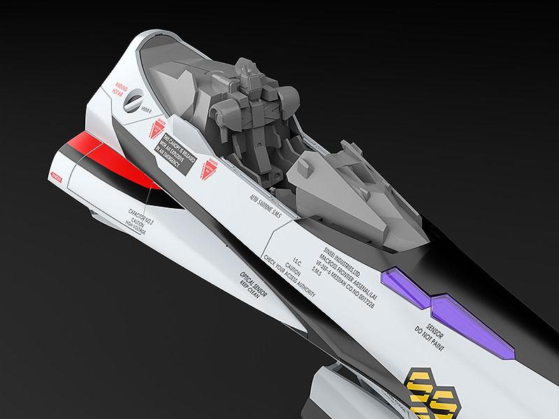 Macross Frontier PLAMAX VF-25F MF-51: Minimum Factory Fighter Nose 1/20 Scale Model Kit - Image 5