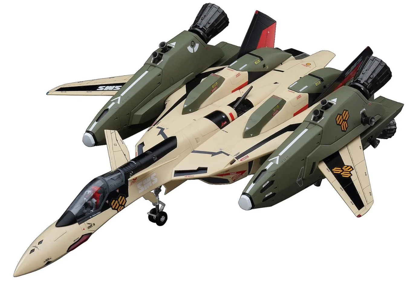 Macross Frontier Vf-19Ef/A Isamu Special “Macross Frontier” 1/72 Scale Model Kit - Image 2