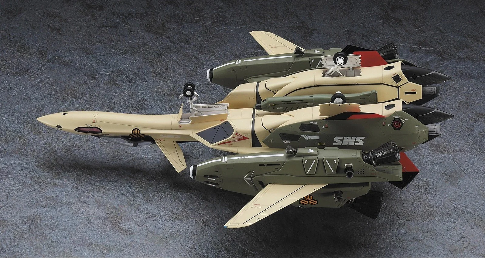 Macross Frontier Vf-19Ef/A Isamu Special “Macross Frontier” 1/72 Scale Model Kit - Image 4