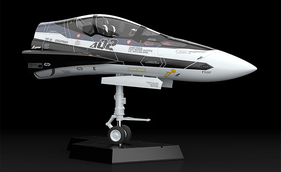 Macross PLAMAX MF-55 Minimum Factory Fighter Nose Collection VF-31F (Messer Ihlefeld's Fighter) 1/20 Scale Model Kit - Image 2