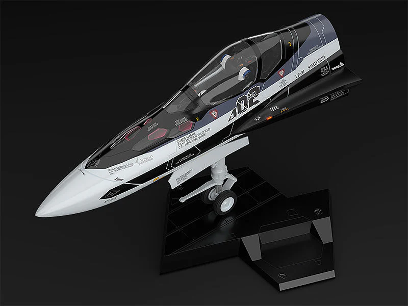 Macross PLAMAX MF-55 Minimum Factory Fighter Nose Collection VF-31F (Messer Ihlefeld's Fighter) 1/20 Scale Model Kit - Image 3