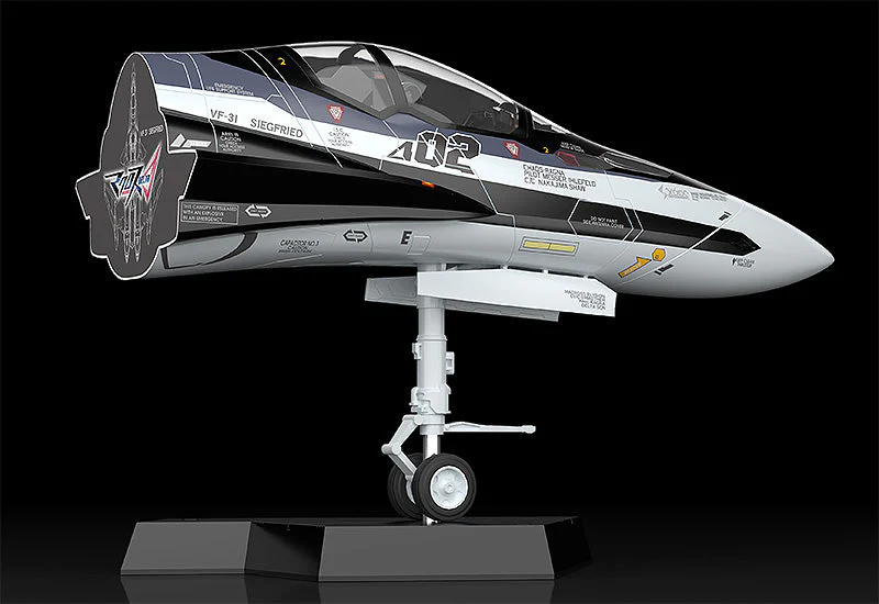 Macross PLAMAX MF-55 Minimum Factory Fighter Nose Collection VF-31F (Messer Ihlefeld's Fighter) 1/20 Scale Model Kit - Image 5