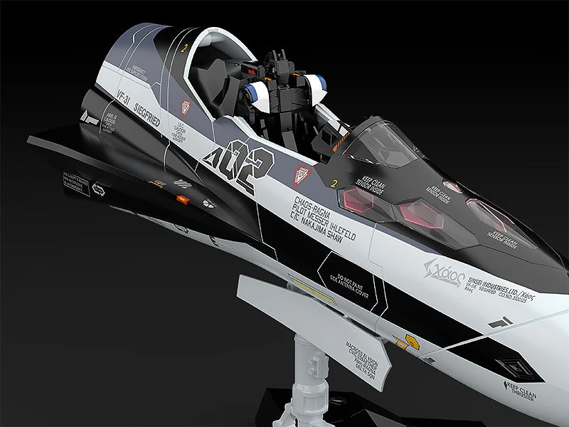 Macross PLAMAX MF-55 Minimum Factory Fighter Nose Collection VF-31F (Messer Ihlefeld's Fighter) 1/20 Scale Model Kit - Image 6