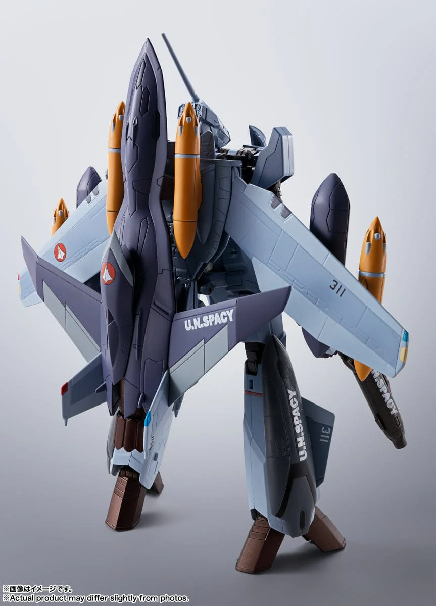 Macross Zero Hi-Metal R VF-0A Phoenix (Shin Kudo Use) + QF-2200D-B Ghost - Image 3