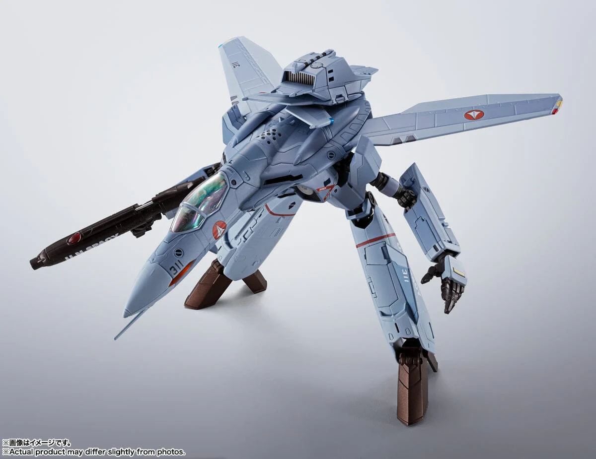 Macross Zero Hi-Metal R VF-0A Phoenix (Shin Kudo Use) + QF-2200D-B Ghost - Image 9