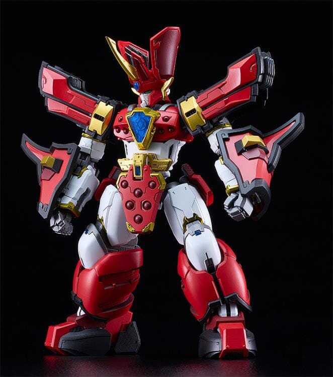 Mado King Granzort Moderoid King's Style Granzort (Gold Edition) Model Kit - Image 3