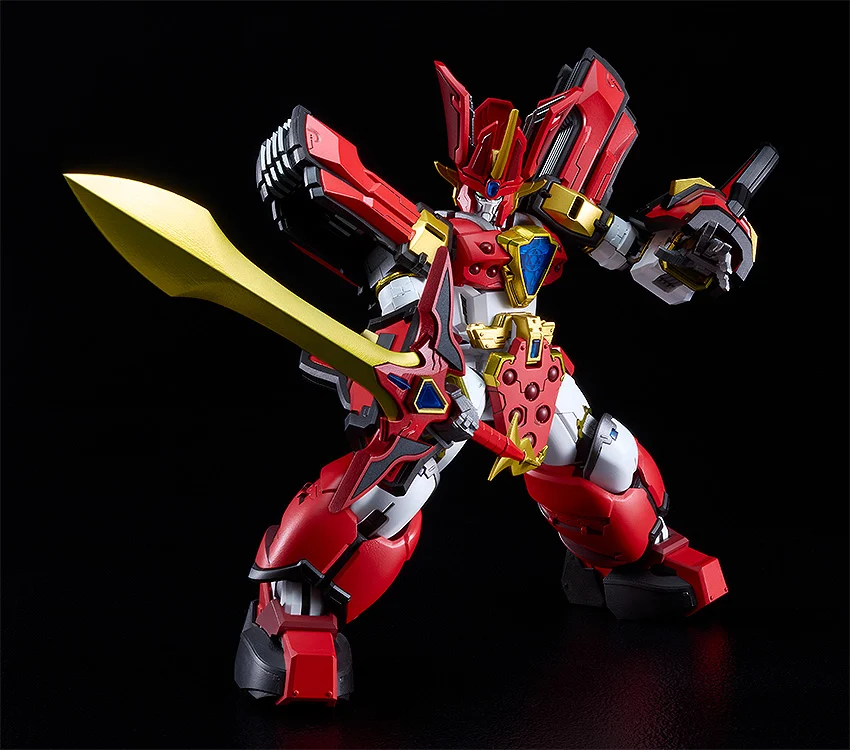 Mado King Granzort Moderoid King's Style Granzort (Gold Edition) Model Kit - Image 5