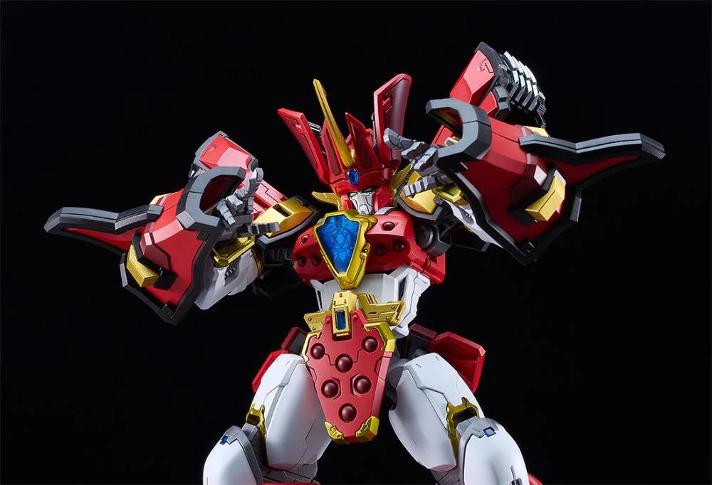 Mado King Granzort Moderoid King's Style Granzort (Gold Edition) Model Kit - Image 7