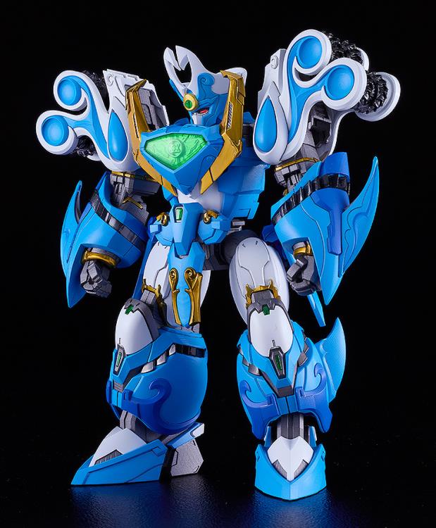 Madou King Granzort Moderoid King's Style Aquabeat (Gold Edition) Model Kit - Image 3
