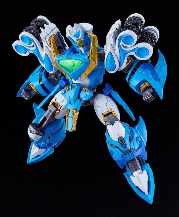 Madou King Granzort Moderoid King's Style Aquabeat (Gold Edition) Model Kit - Image 6