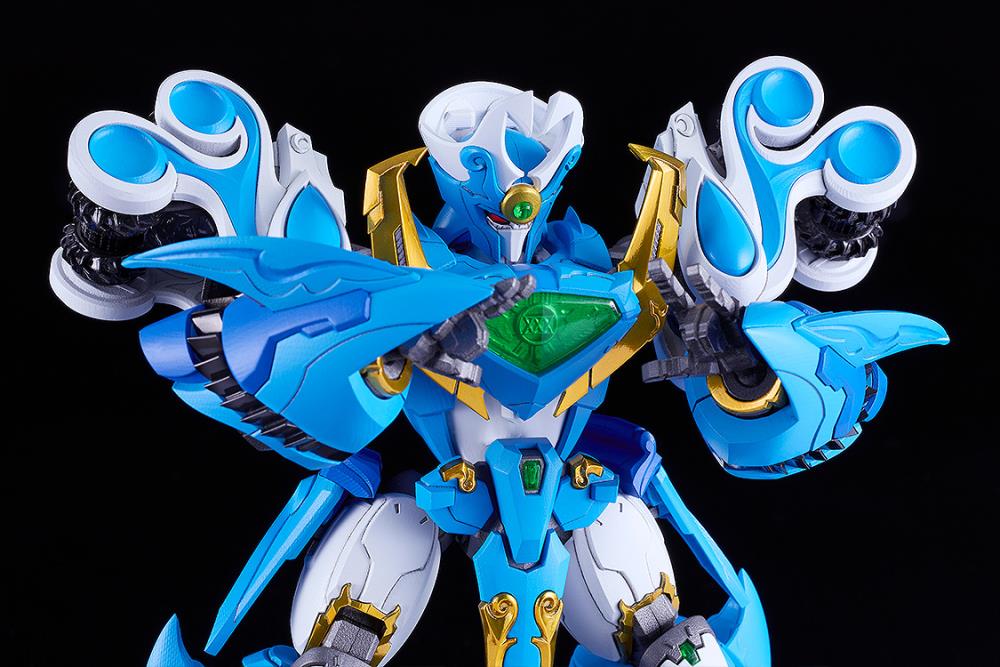 Madou King Granzort Moderoid King's Style Aquabeat (Gold Edition) Model Kit - Image 8