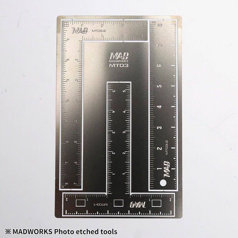 Madworks MT03 T/L/S Rulers Template - Image 2