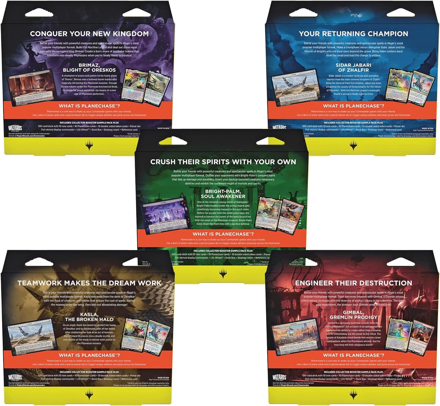 Magic March of the Machine Commander Deck Display (Set of 5) - Image 6