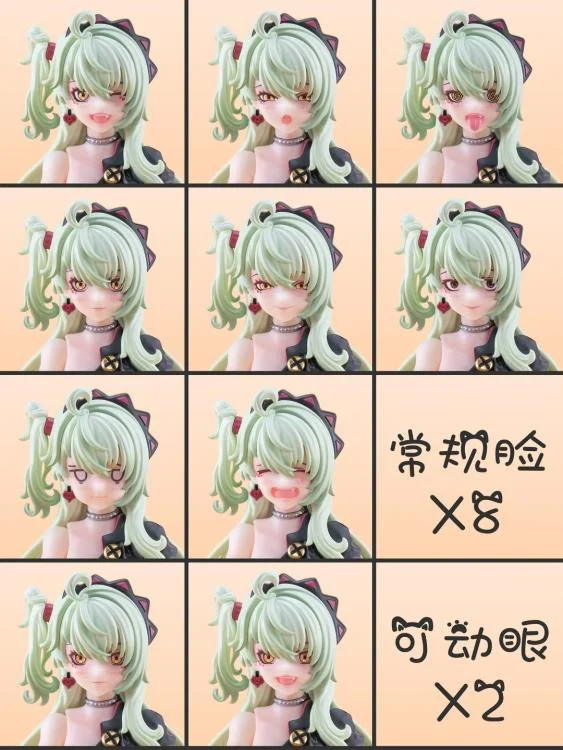 Magic Sound Angel Maomao Hoshikawa (Green Hair Ver.) 1/12 Scale Action Figure - Image 10