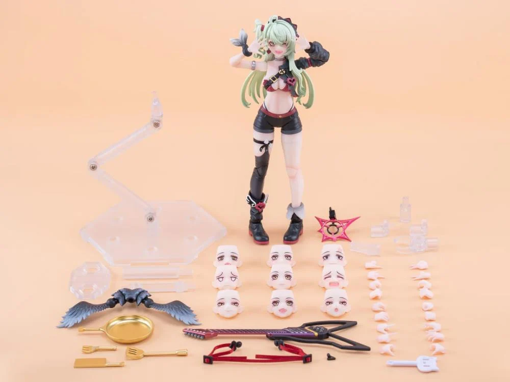 Magic Sound Angel Maomao Hoshikawa (Green Hair Ver.) 1/12 Scale Action Figure - Image 11