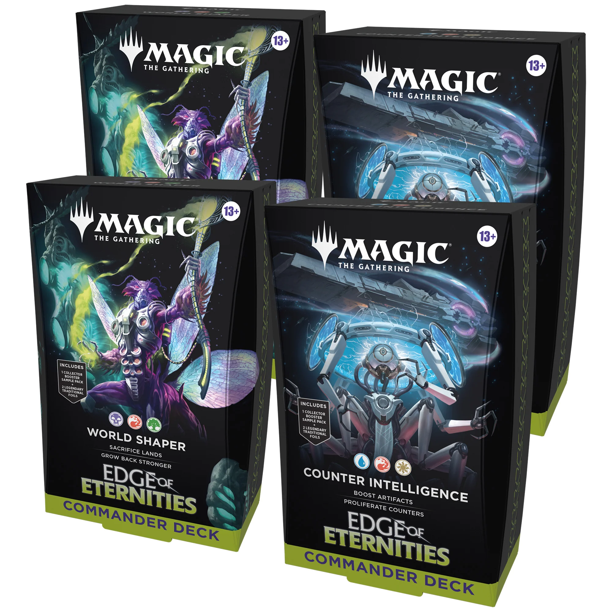 Magic the Gathering CCG Edge of Eternities Commander Deck Carton (4) - Image 2