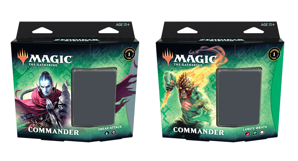 Magic the Gathering CCG: Zendikar Rising Commander Deck