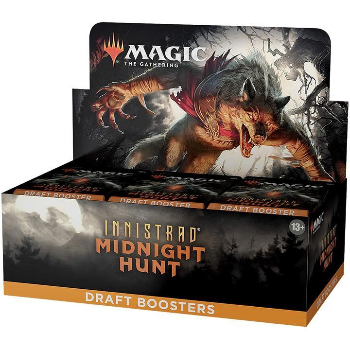 Magic: The Gathering Innistrad: Midnight Hunt Draft Booster Box | 36 Packs (540 Magic Cards)