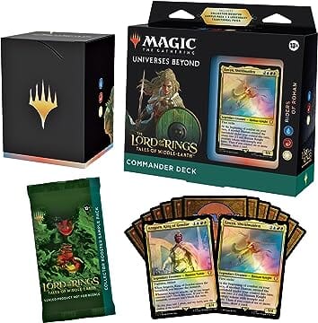 Magic The Gathering Lord of the Rings Universes Beyond Commander Deck Display (4 Decks) - Image 2