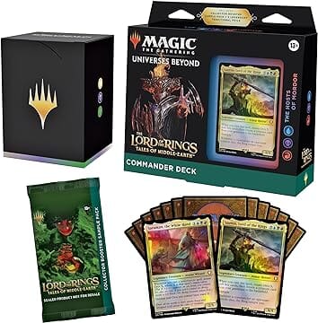Magic The Gathering Lord of the Rings Universes Beyond Commander Deck Display (4 Decks) - Image 5