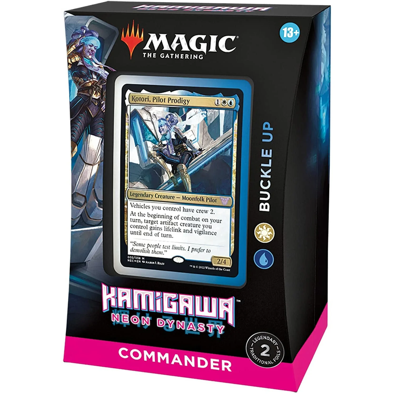 Magic The Gathering MTG Kamigawa Neon Dynasty Commander Deck Buckle Up - Image 3