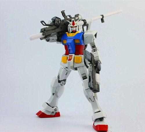 Magictoys MS Weapon set sniper rifle submachine gun for MG 1/100 Gundam. - Image 7