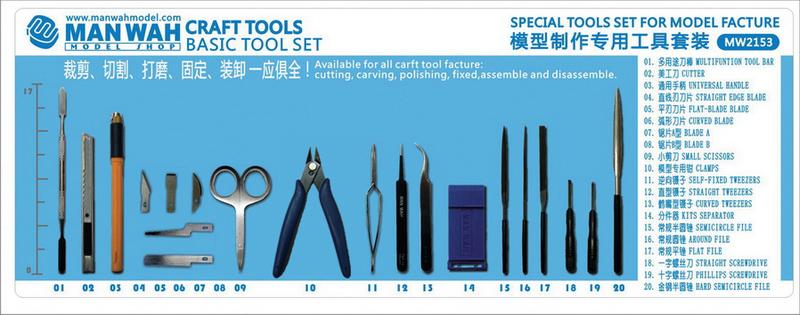 Man Wah Craft Tools Basic Tool Set - Image 2
