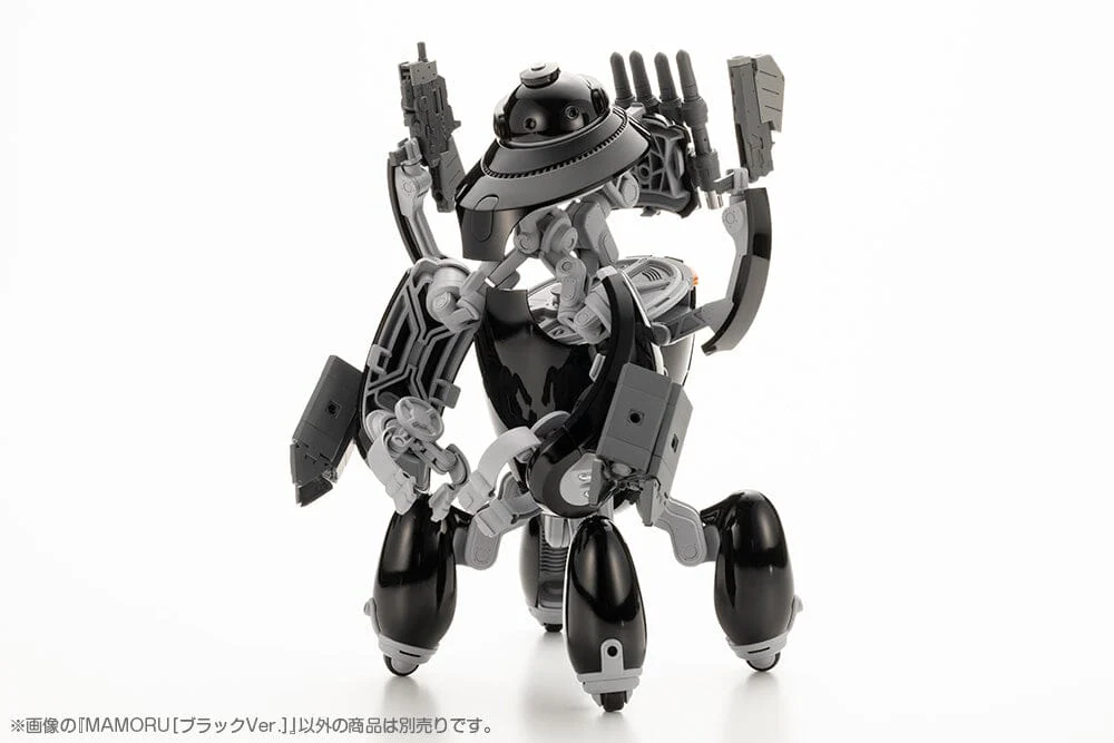 Maruttoys Mamoru (Black Ver.) 1/12 Scale Model Kit - Image 16