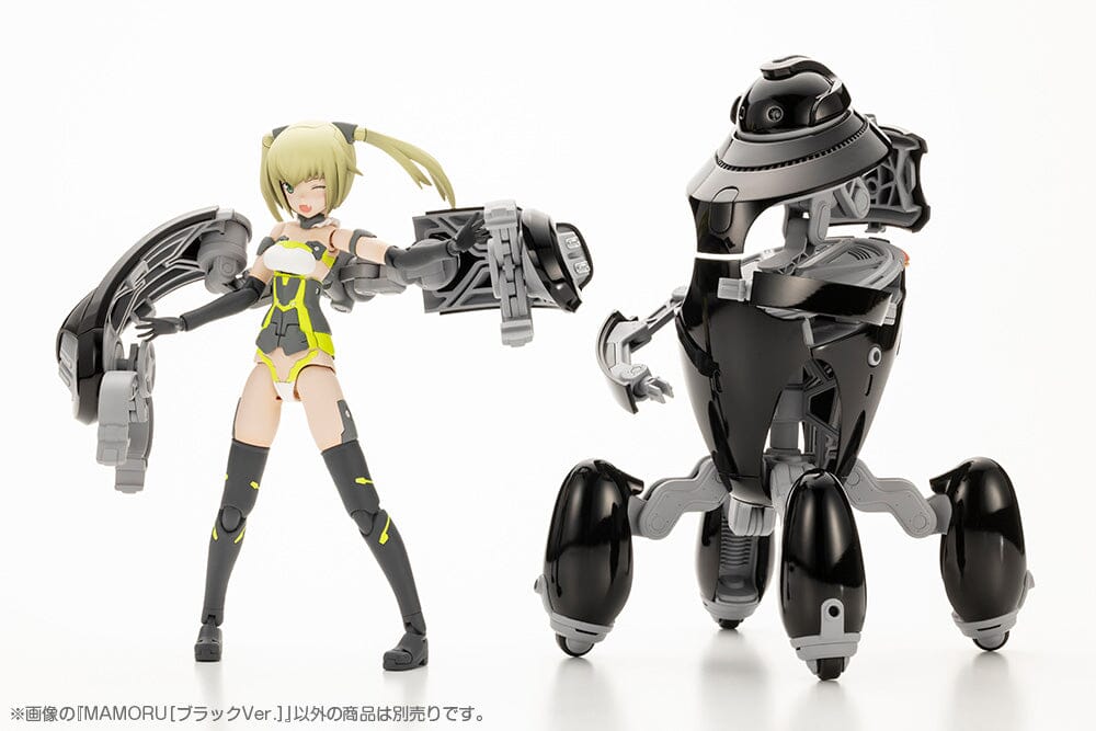 Maruttoys Mamoru (Black Ver.) 1/12 Scale Model Kit - Image 18