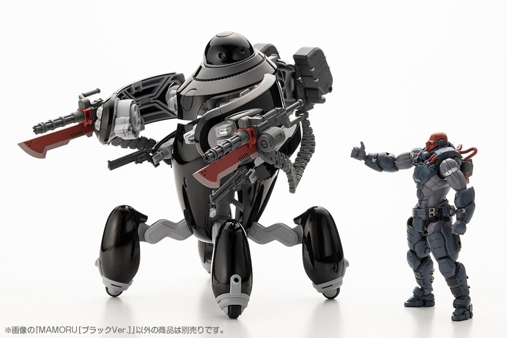 Maruttoys Mamoru (Black Ver.) 1/12 Scale Model Kit - Image 20
