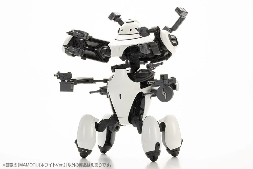 Maruttoys Mamoru (White Ver.) 1/12 Scale Model Kit - Image 17
