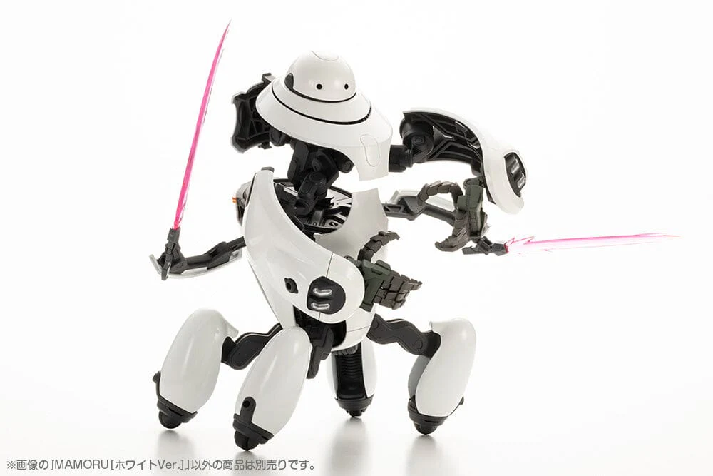 Maruttoys Mamoru (White Ver.) 1/12 Scale Model Kit - Image 18