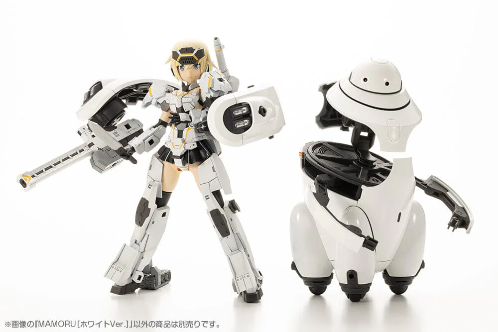 Maruttoys Mamoru (White Ver.) 1/12 Scale Model Kit - Image 19