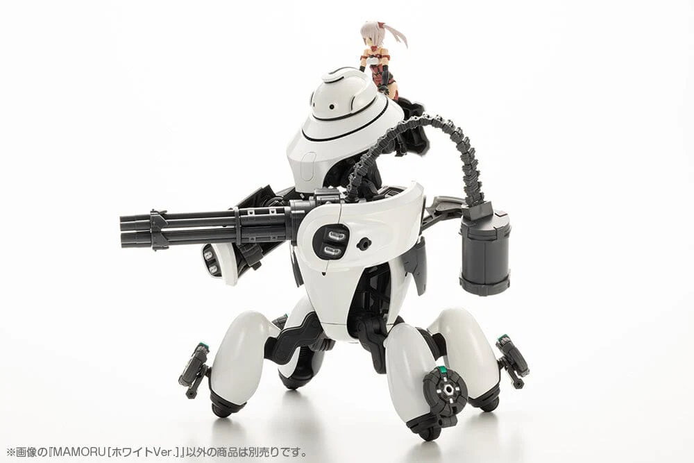 Maruttoys Mamoru (White Ver.) 1/12 Scale Model Kit - Image 21