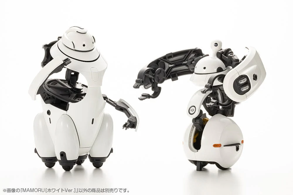 Maruttoys Mamoru (White Ver.) 1/12 Scale Model Kit - Image 22