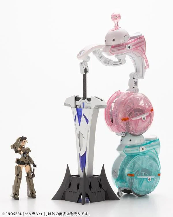 Maruttoys Noseru (Sakura Ver.) 1/12 Scale Model Kit - Image 17