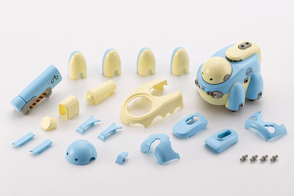 Maruttoys Tamotu (Light Blue Ver.) 1/12 Scale Model Kit - Image 12