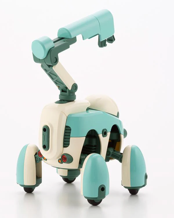 Maruttoys Tamotu (Light Green Ver.) 1/12 Scale Model Kit - Image 4