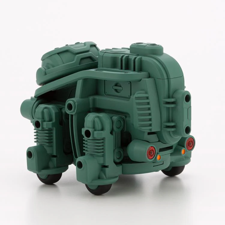Maruttoys Tamotu (Light Green Ver.) 1/12 Scale Model Kit - Image 7