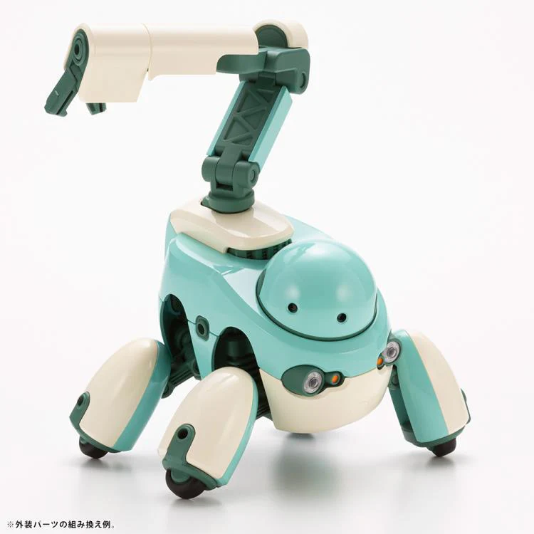 Maruttoys Tamotu (Light Green Ver.) 1/12 Scale Model Kit - Image 8
