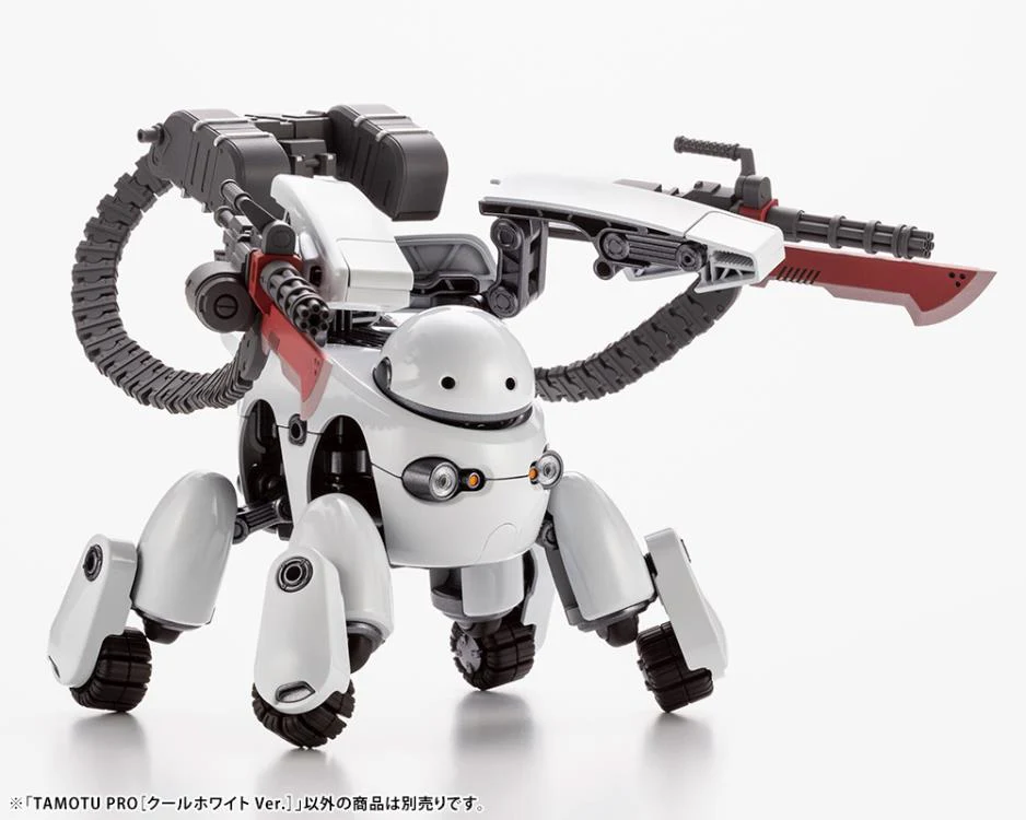 Maruttoys Tamotu Pro (Cool White Ver.) 1/12 Scale Model Kit - Image 16