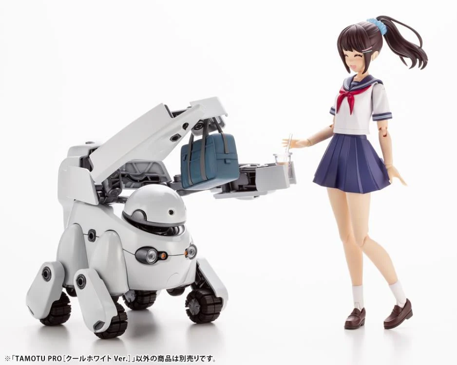 Maruttoys Tamotu Pro (Cool White Ver.) 1/12 Scale Model Kit - Image 17